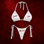 Customisable Bridal Secret Bra & Panty Set | Write Your Own