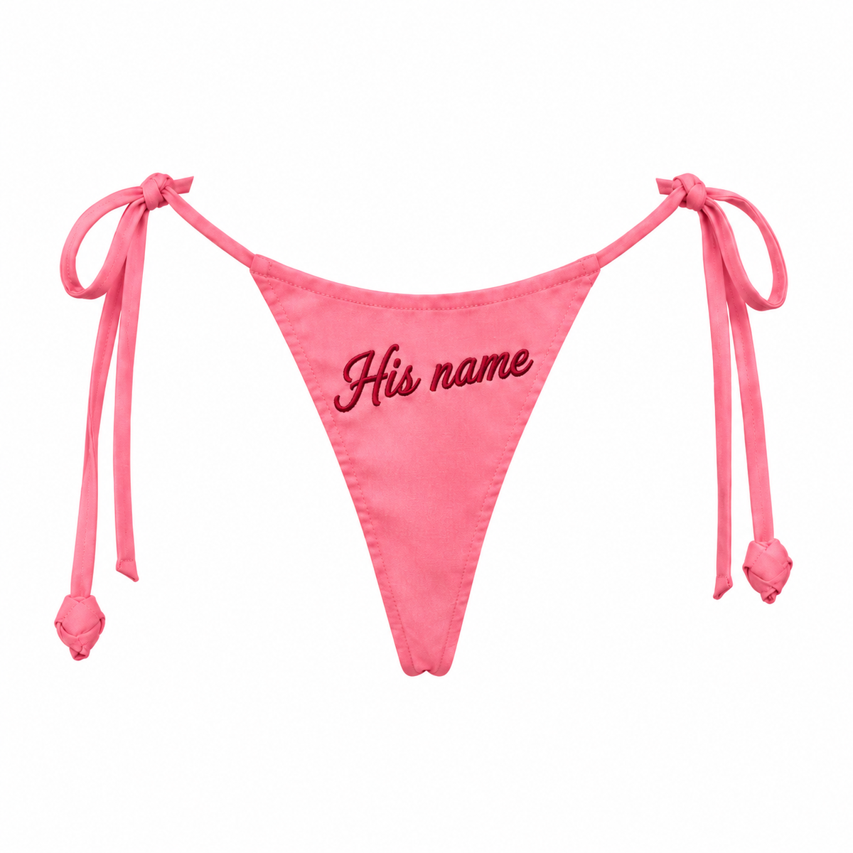 Customisable Bridal Secret Panty | Write Your Own