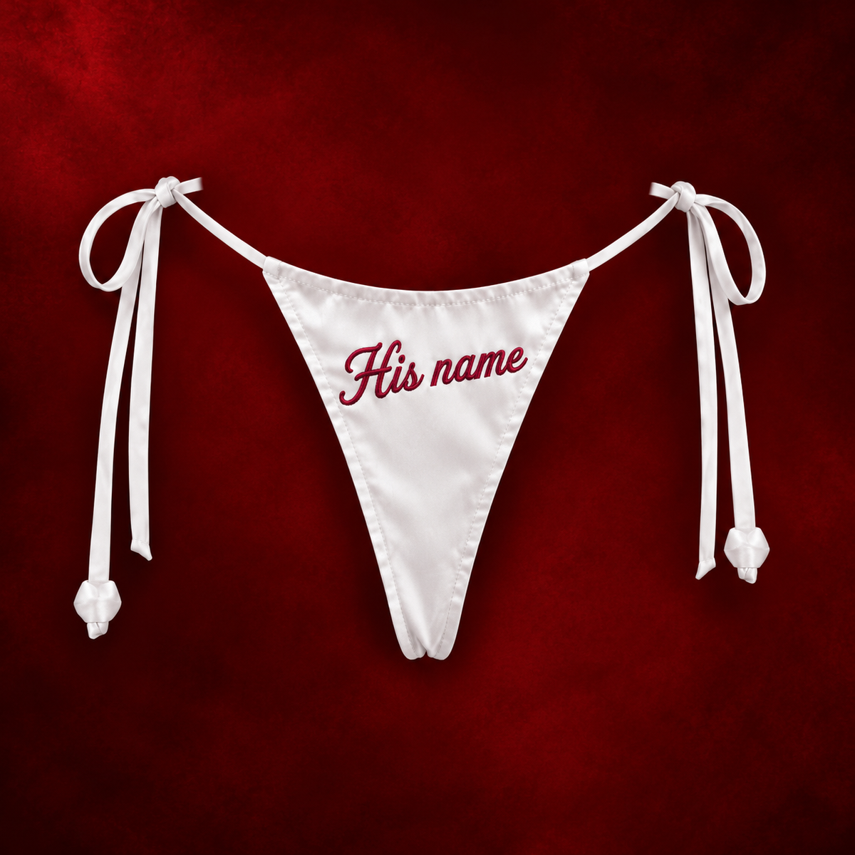 Customisable Bridal Secret Panty | Write Your Own