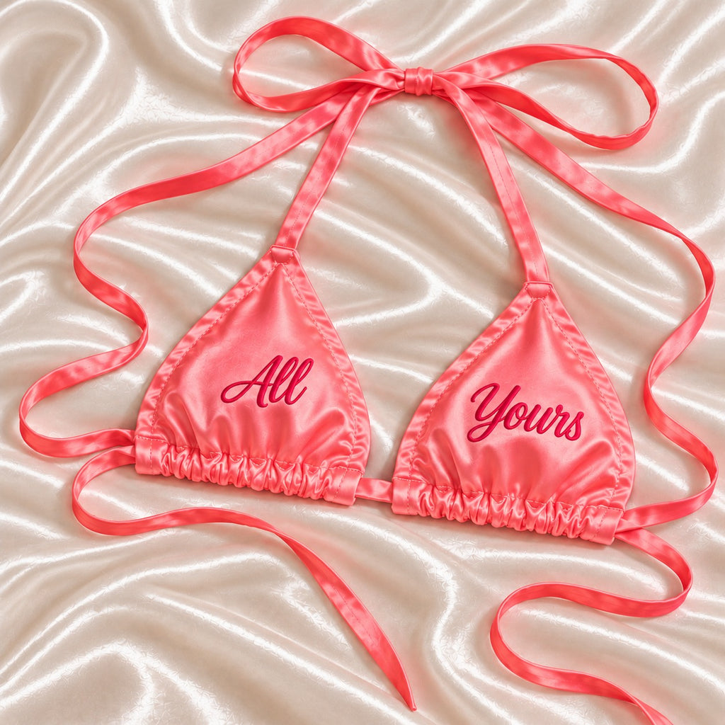 Customisable Bridal Secret Bra | Write Your Own