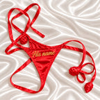 Customisable Bridal Secret Panty | Write Your Own