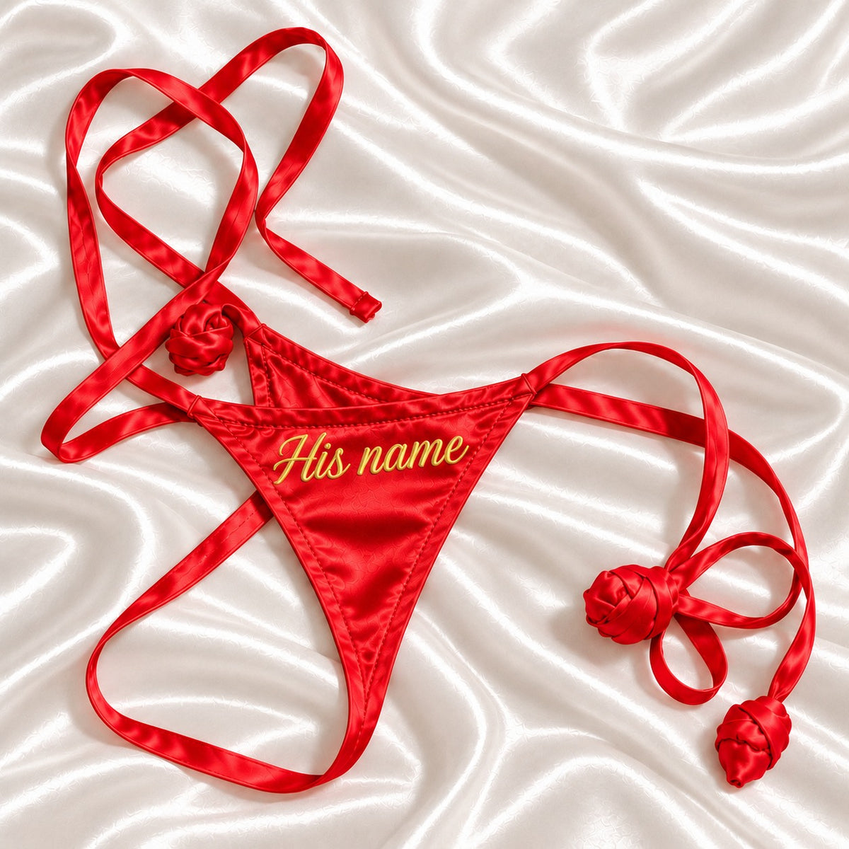 Customisable Bridal Secret Panty | Write Your Own