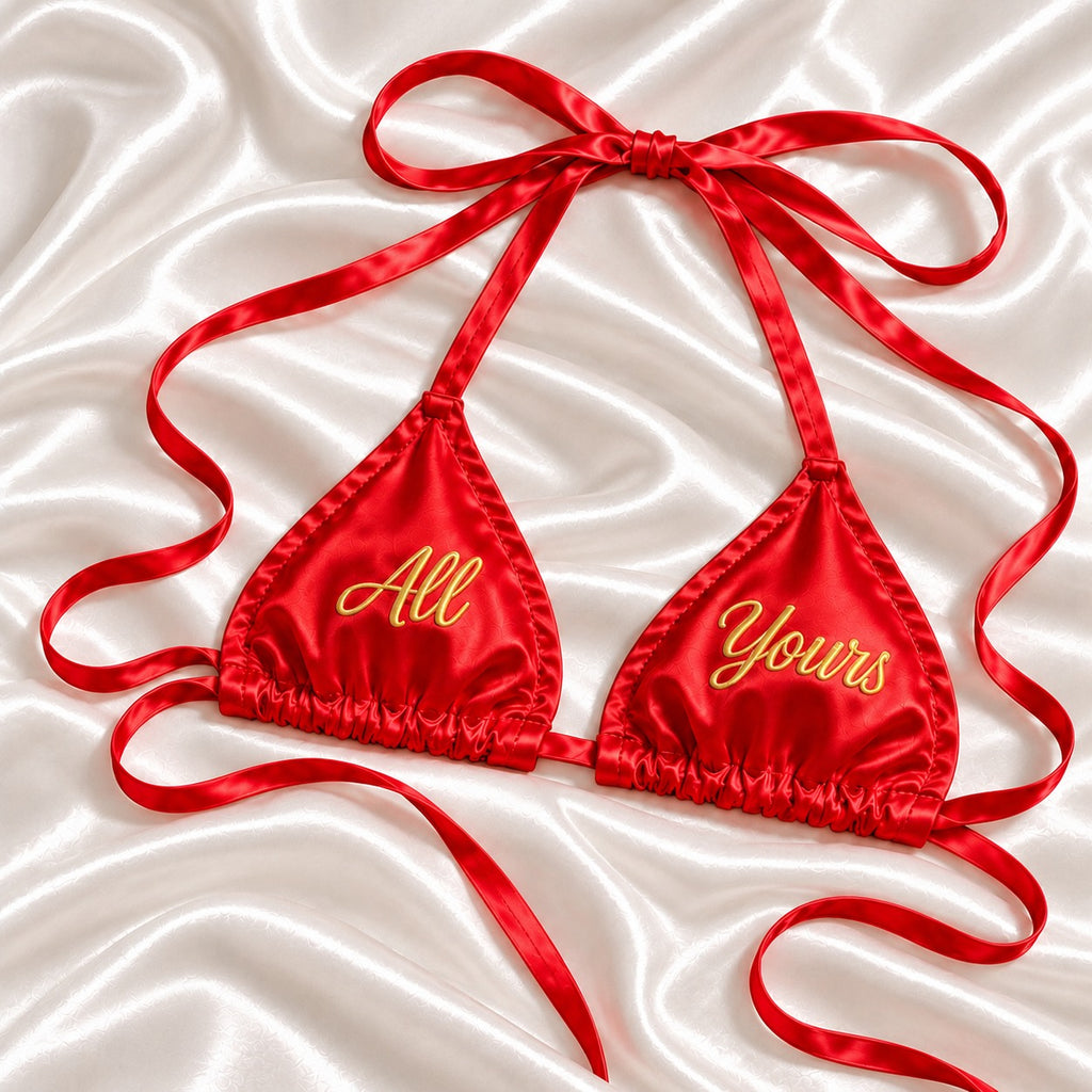 Customisable Bridal Secret Bra | Write Your Own